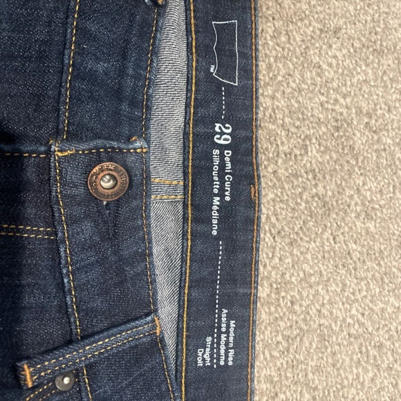 Levi’s Demi curve dark wash women’s jeans - Picture 5 of 7